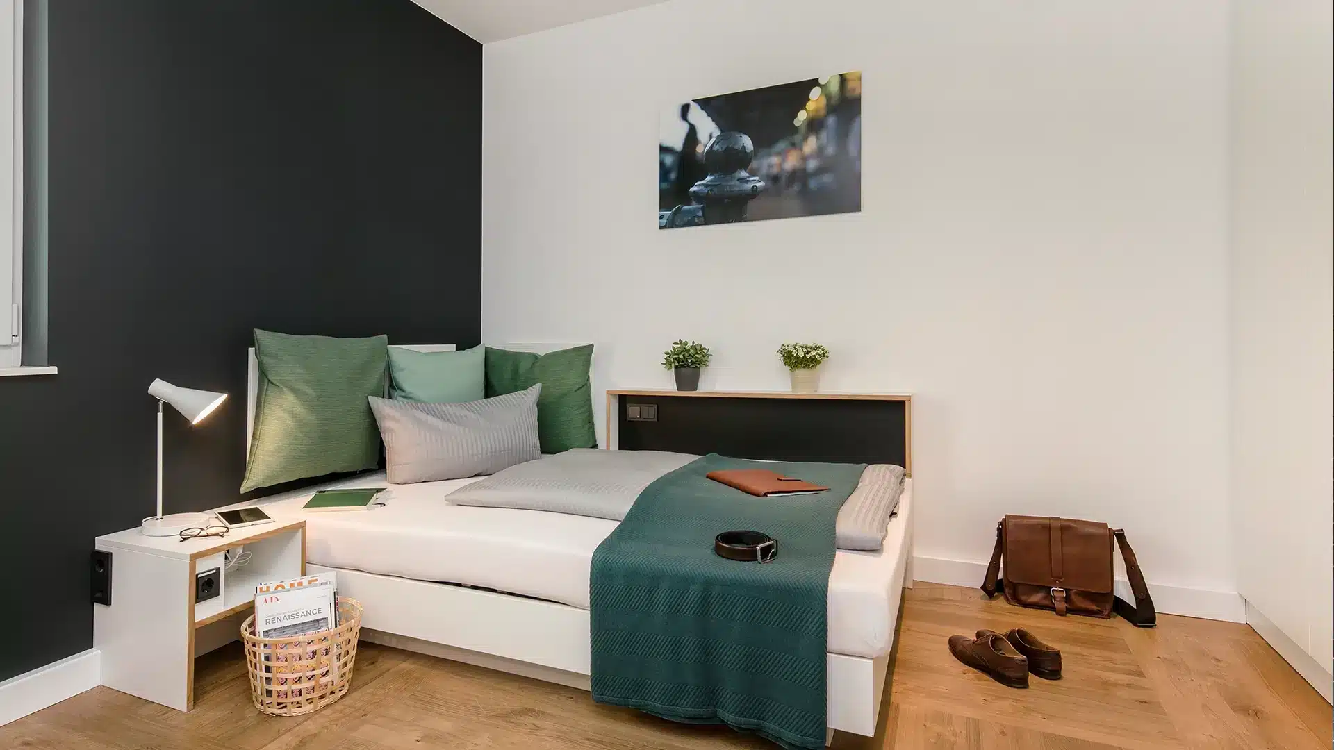 Zimmer mit Doppelbett