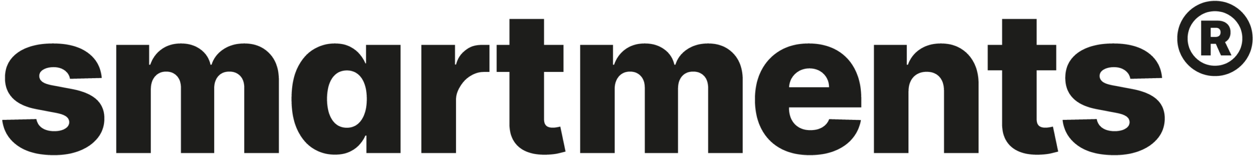smartments logo in schwarz transparent